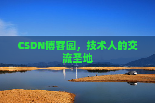 CSDN博客园，技术人的交流圣地